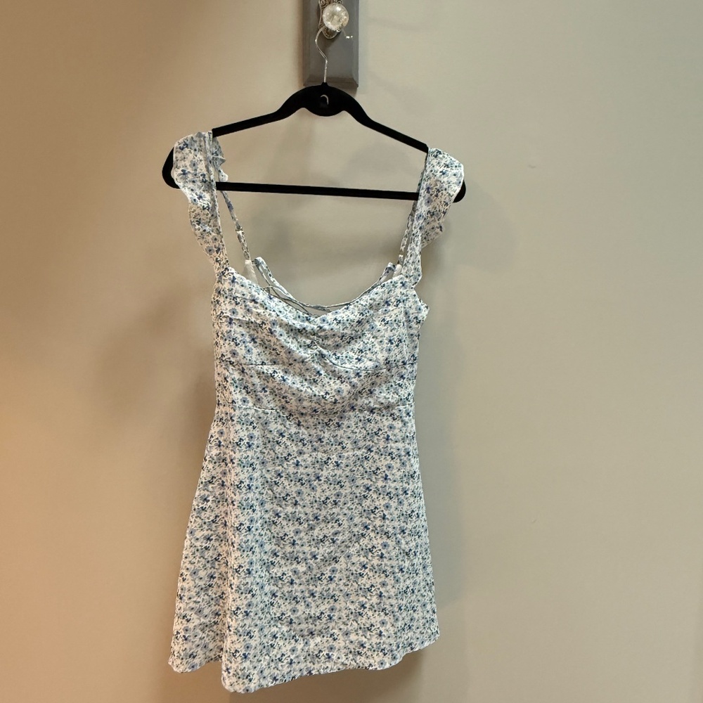 Hello Molly Floral Print Mini Dress